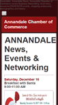 Mobile Screenshot of annandalechamber.com